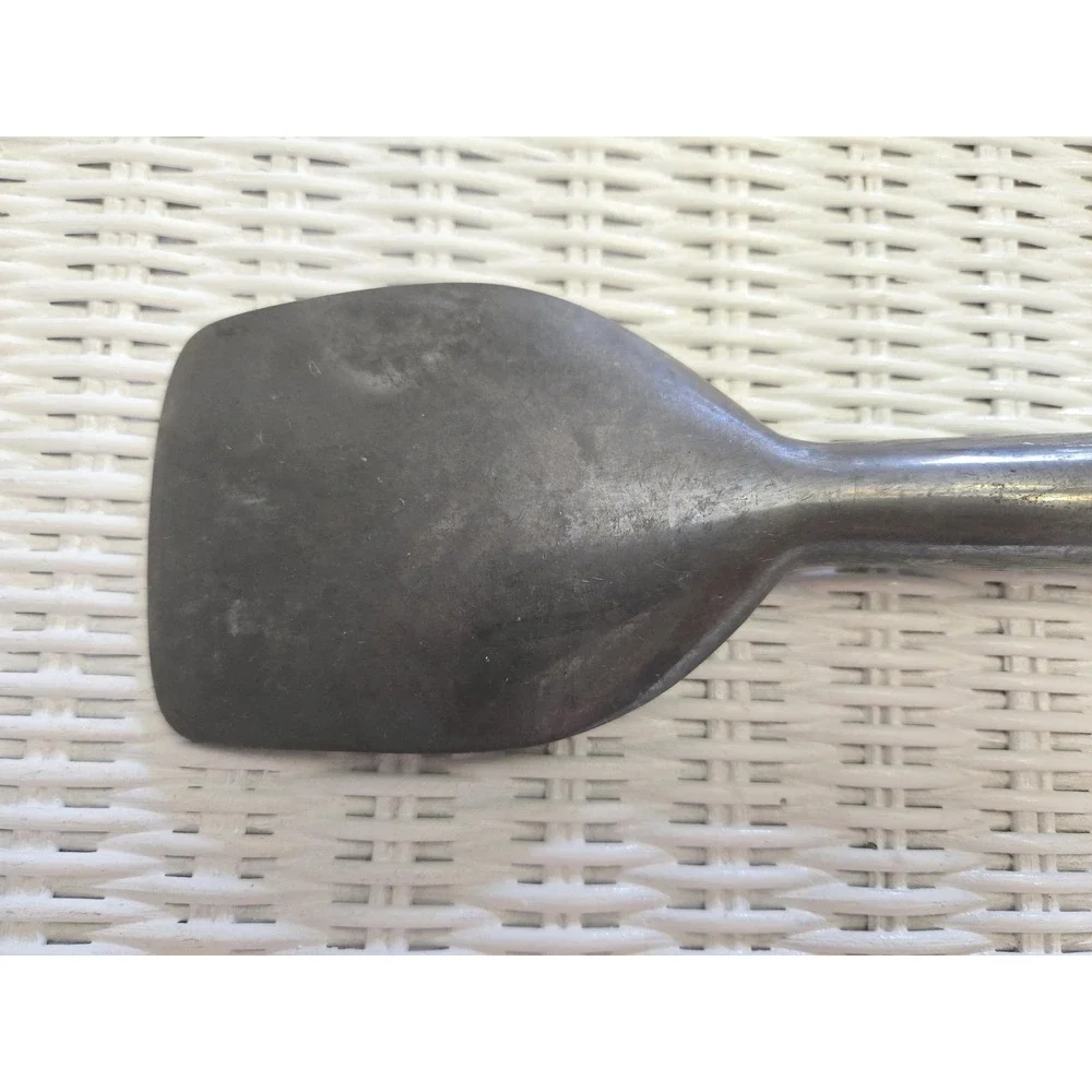 Xl Vintage Zeroll Ice Cream Scoop Paddle Spade Spoon Aluminum Blue End 10